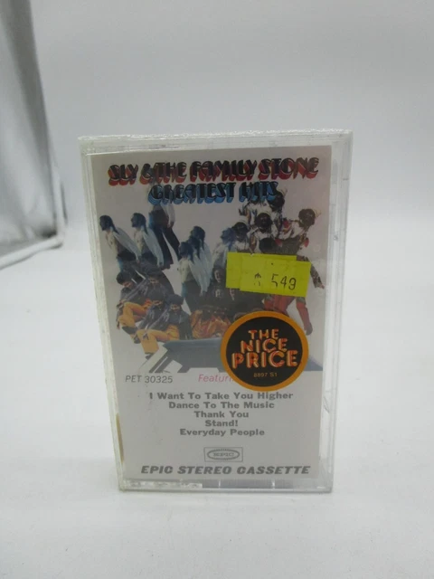 Epic Records SLY & THE FAMILY STONE GREATEST HITS (SEALED CASSETTE)