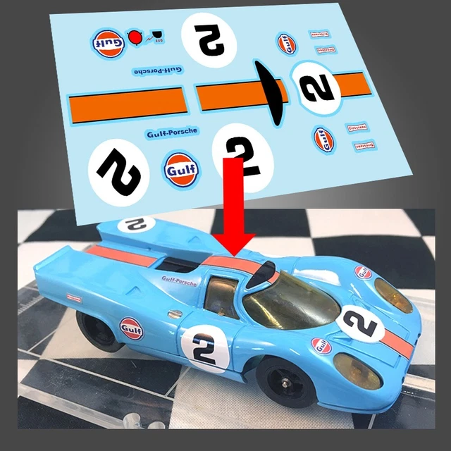 Aufkleber Für Matra 650 #145 – Jouef 1/40, Decal Für Slotcar, Original, DCS003