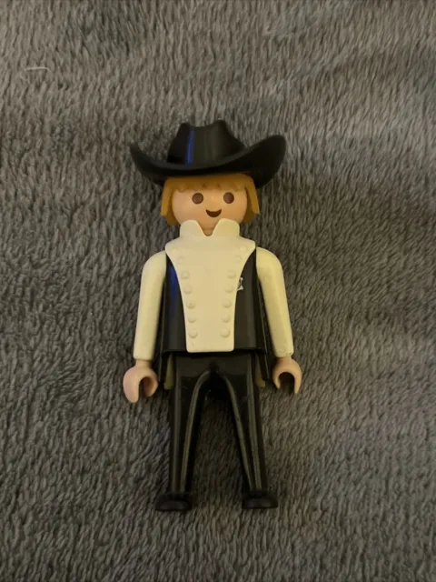 PLAYMOBIL : personnage homme sherif vintage