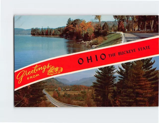 Postcard Greetings From Ohio, The Buckeye State, Ohio