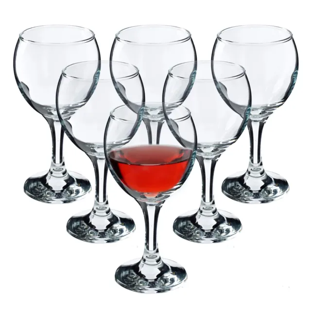 Copas de vino KADAX, copas de vino aptas para lavavajillas 6x210ml, para...