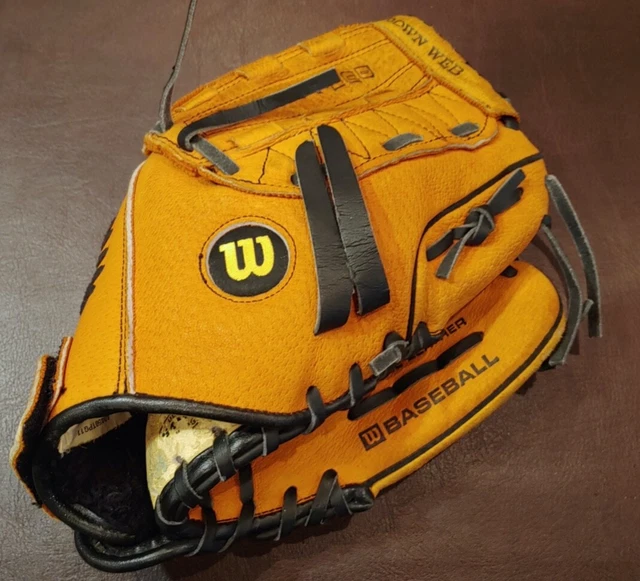 WILSON LEATHER BASEBALL Glove Right Hand Throw A0450 11” Youth RHT 19.