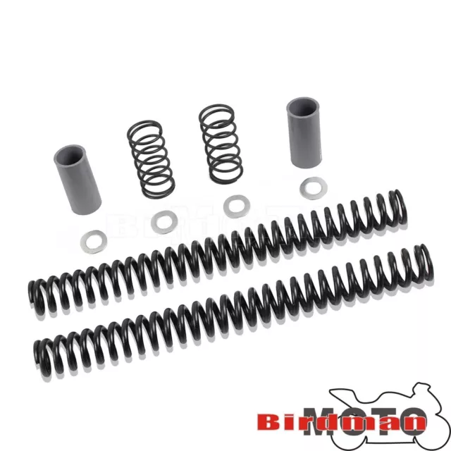 Kit abbassamento molla a goccia forcella 49 mm per Harley Dyna FXD FXDL FXDB 06-17 2