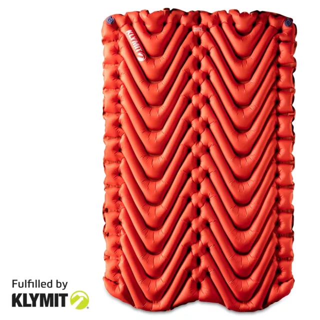KLYMIT Insulated Double V 2-person Sleeping Camping Pad - Brand New