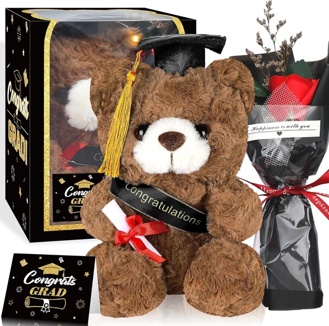 GRADUATION GIFTS SET Class of 2024 Graduation Stuffed Teddy Bear with