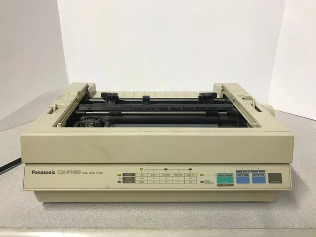 Panasonic KX-P1180 Impact Dot Matrix Printer - Powers On - Untested Panasonic KX-P1180 Impact Dot Matrix Printer - Powers On - Untested