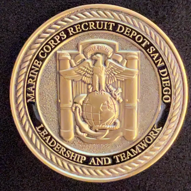 Marine Corps Recruit Depot San Diego Challenge Coin