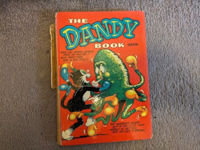 The Dandy Book 1979 - Vintage UK Comic Hardback Annual