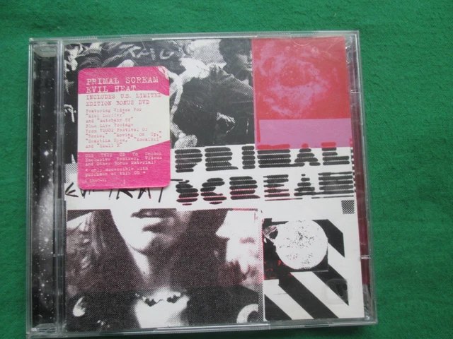 PRIMAL SCREAM - Evil Heat - CD 2002 Columbia Sony Entertainment