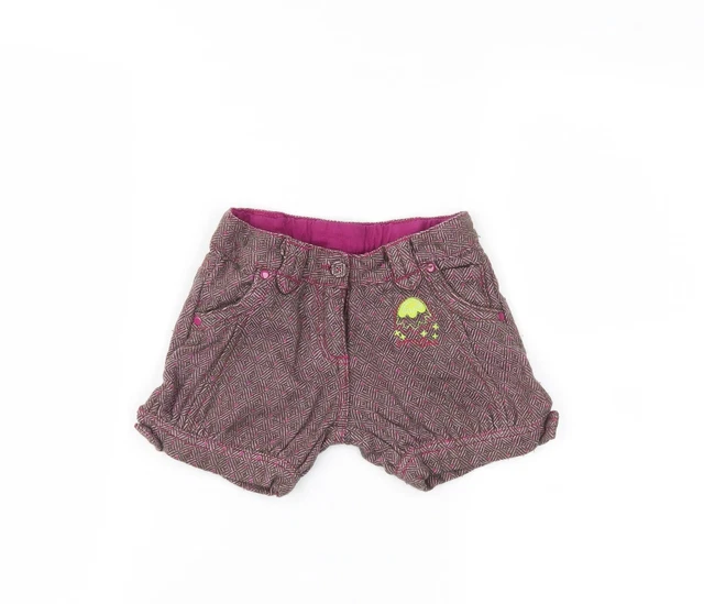 Pantaloncini tuc tuc per bambina viola lana taglia 2 anni regolari