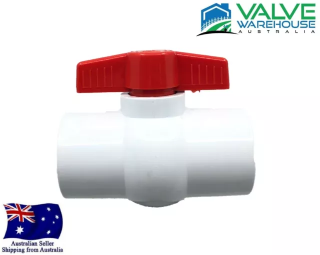 PVC BALL VALVE - FEMALE BSP THREADED - ERA - Australian Standard No. WMKA25603 2