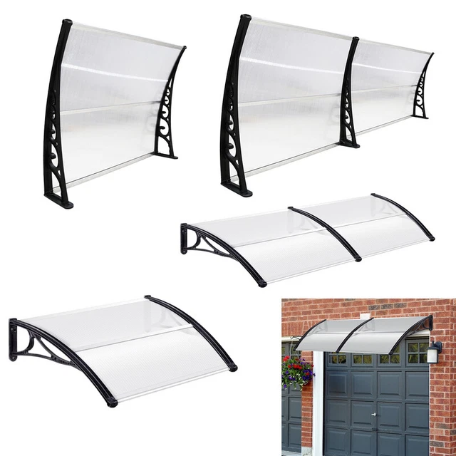 Housse Auvent Porte De Grange Pour Ford Transit Custom - Couverture Étanche Noire