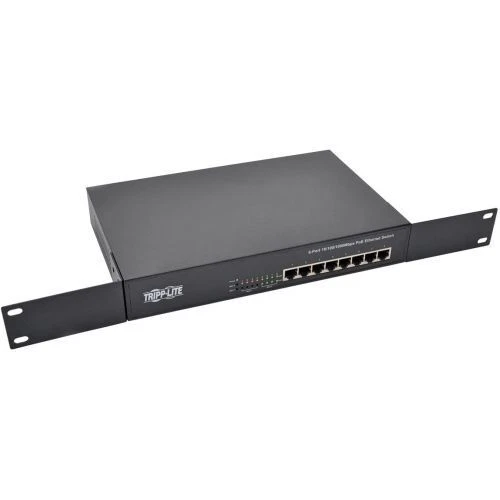 Tripp-Lit-New-NG8POE _ 8Port Gigabit Ethernet Switch Rackmount Unmanag