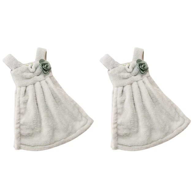 EcoQuality Serviettes Essuie-mains Jetables écologiques En Tissu Rose