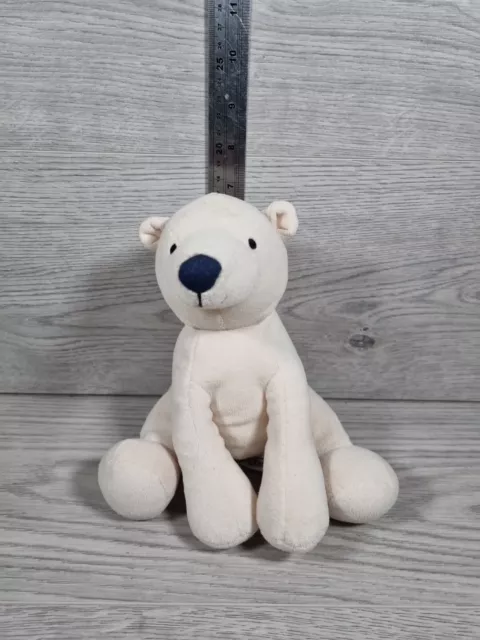 Little Jellycat Arctic Polar Bear With Rattle Soft Toy Plush