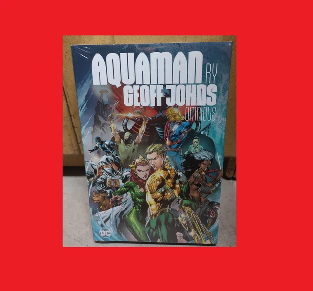 BRAND NEW SEALED HC: Aquaman by Geoff Johns & Reis Omnibus Hardcover  $75 MSRP!!