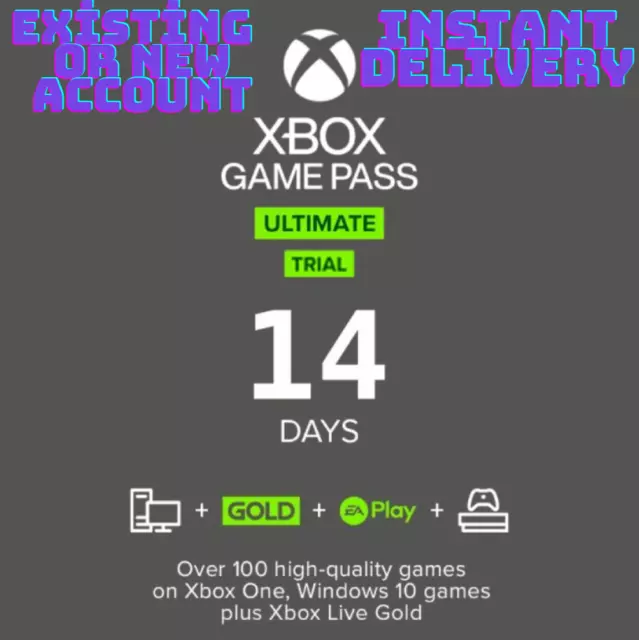 XBOX LIVE Game Pass Ultimate 14 Day GLOBAL-INSTANT DELİVERY