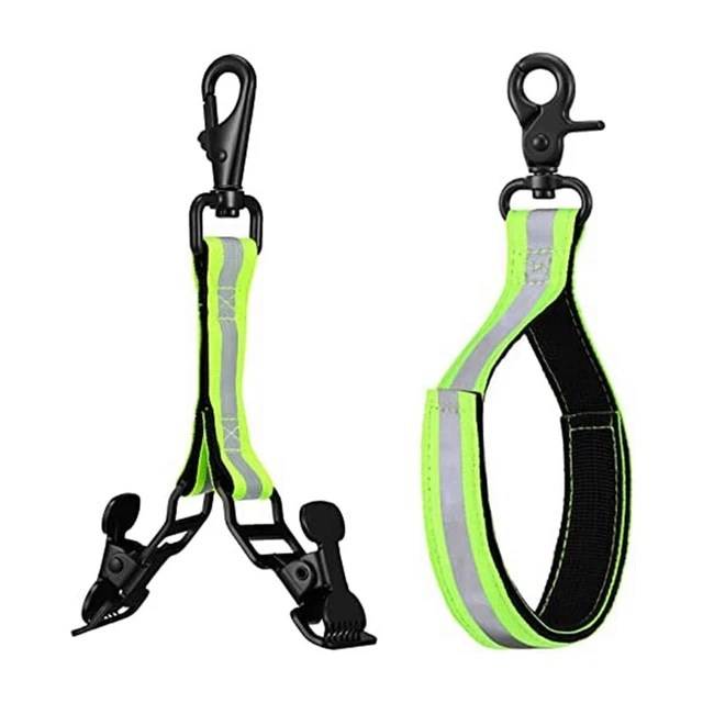 2 pcs fire brigade glove straps safety glove holder glove clips 5668