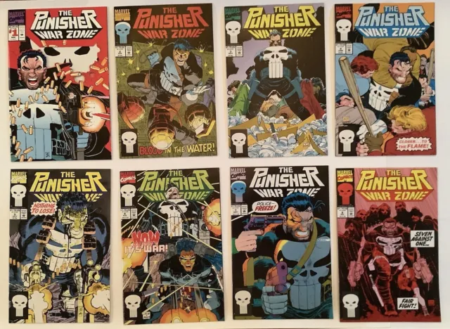 The Punisher War Zone #1-41 Complete ~ 1992 Marvel ~ High Grade *** See Pics 2