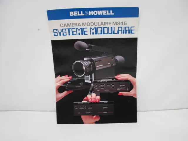 Notice   Mode d'Emploi : BELL & HOWELL Caméra MS45