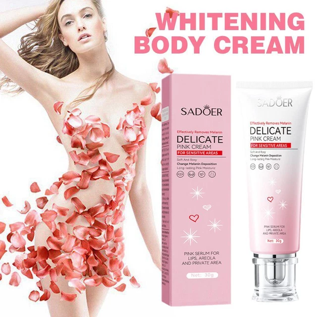 Crema blanqueadora de la piel blanqueadora aclaradora loción corporal manchas oscuras.