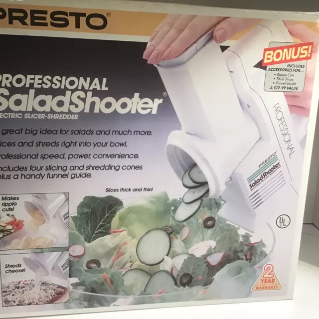 Presto Fine Shred Cone - Fits Regular Salad Shooter