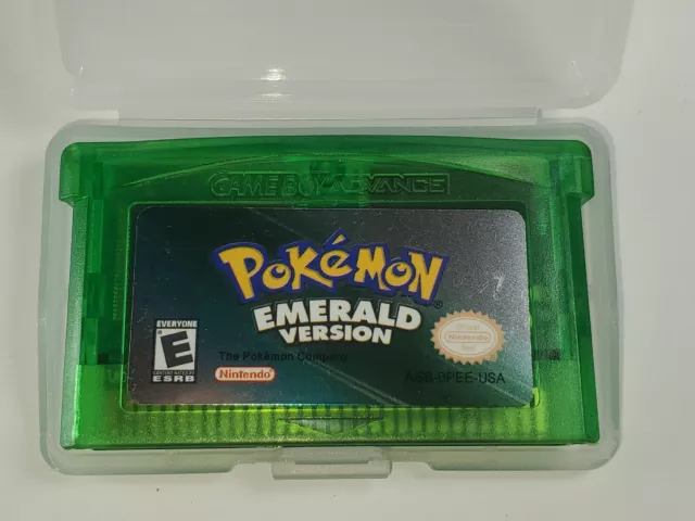 Pokemon Emerald Version Gameboy Advance GBA Nintendo Game Boy Cartridge Pokemon Emerald Version Gameboy Advance GBA Nintendo Game Boy Cartridge