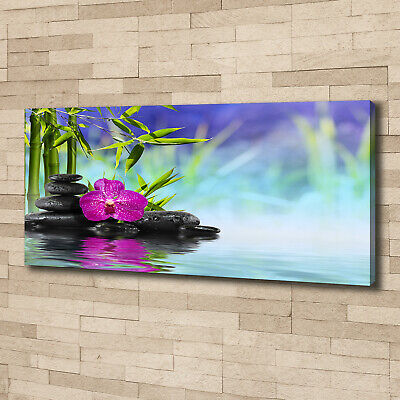 Tulup Dipinto Su Tela Pittura Su Un Muro 125x50cm - Orchidea Di Bambù