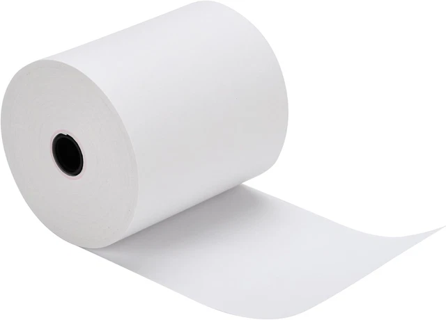 2 1/4" X 50' Thermal Receipt Paper Rolls, Cash Register Paper, POS Paper Roll, T