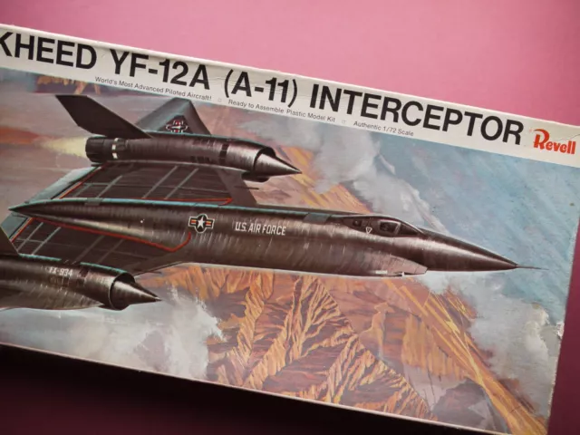 Revell Lockheed YF-12A Interceptor 1:72 Model Kit