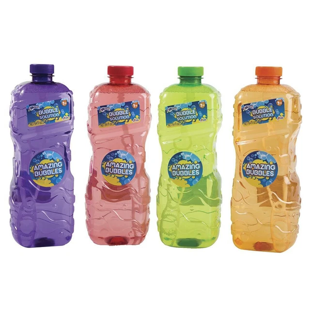 BIG! 1.9L Bubble Solution Ready Mixed Bubble Soap Refill Kids Summer Garden Toy