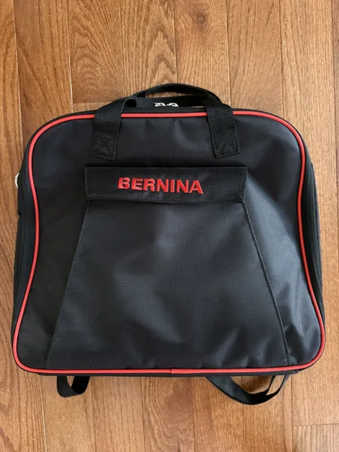 Bernina Accessories Backpack Tote Quilting Sewing Travel Black Bag