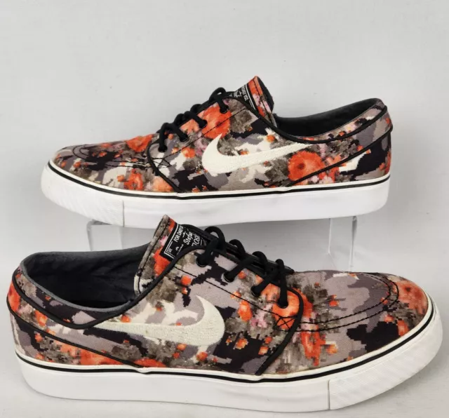 9 Tenis Nike Zoom Stefan Janoski Premium Naranja Digi Floral 2013 para hombre