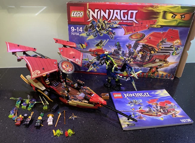 Lego ninjago 70738 final flight of destiny's sales bounty building kit
