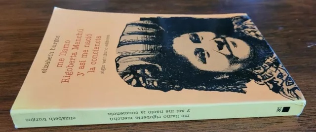 Libro Ganador Del Premio Nobel Autógrafo 1995 Paz Rigoberta Menchú Firmado 3