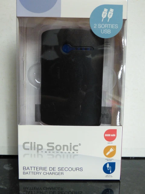 Neuf Batterie de Secours Miroir USB Rechargeable Hyperjuice Pearl Rouge