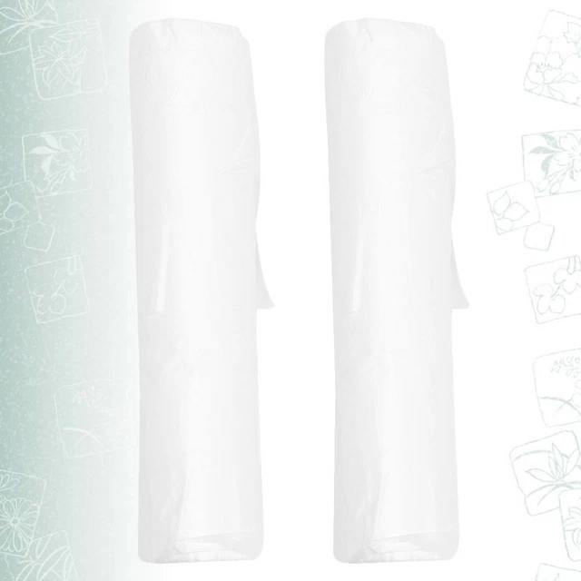 Grembiule monouso in plastica mantello per tingere i capelli abito regolabile