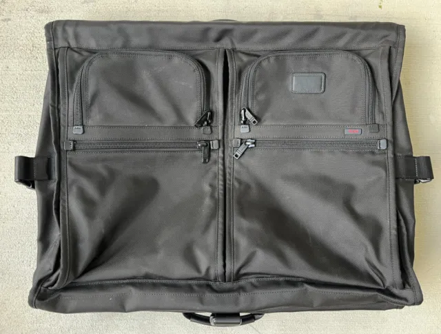 TUMI Alpha Tri-Fold Ballistic Nylon Carry-On Garment Bag Black