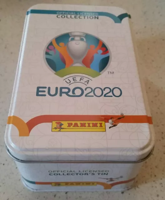 Uefa Euro 2020 Tin Box Limited Edition Adrenalyn Xl Panini Official Trading Card