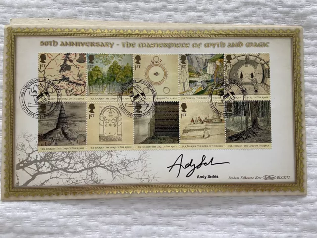 Andy Serkis - Gollum - Signed ‘Lord Of The Rings’ FDC Lt Edition Benham