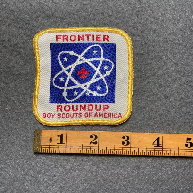 Frontier Roundup Boy Scouts Patch BSA Vintage