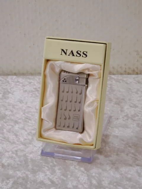 Tdhxrc - Nass Munters Design Briquet avec Étui - Vintage