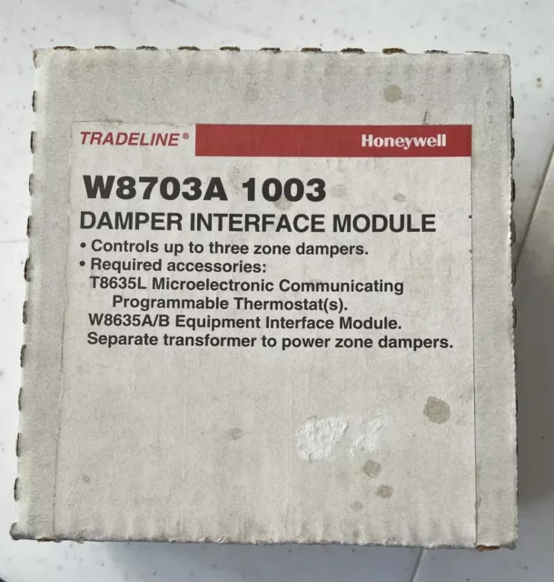 Honeywell #W8703A1003 Damper Interface Module
