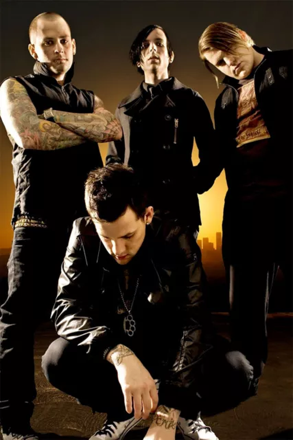 Good Charlotte Group Pose Musicians Picture Wall Art Home Decor - POSTER 20x30