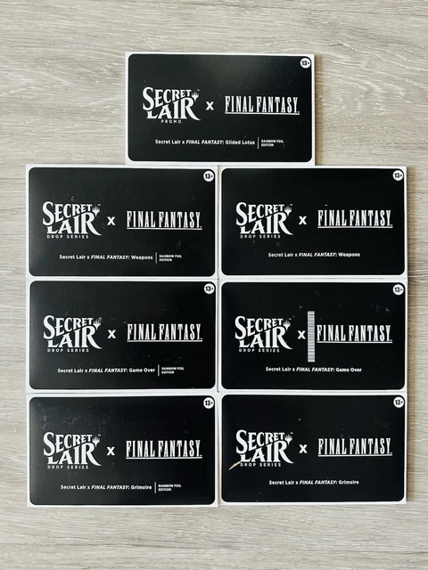 Secret Lair x FINAL FANTASY 6セット 英語 Final Fantasy Magic