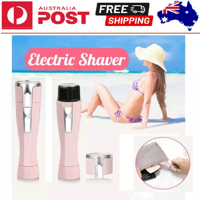 Women’s Facial Electric Shaver Hair Remover Trimmer Flawless Finishing Touch AU