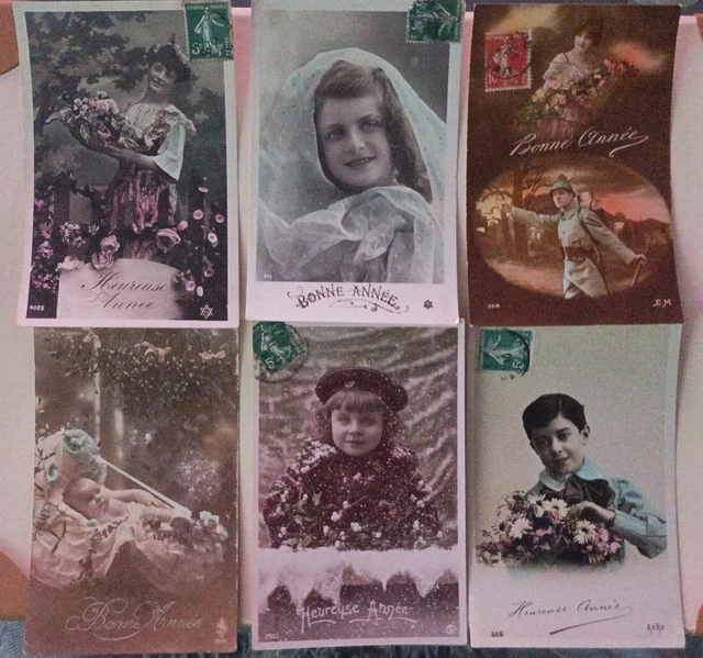 LOT DE 100 cartes postales anciennes postcard 1900-1945 différentes NIMES GARD 6 EUR 12,95