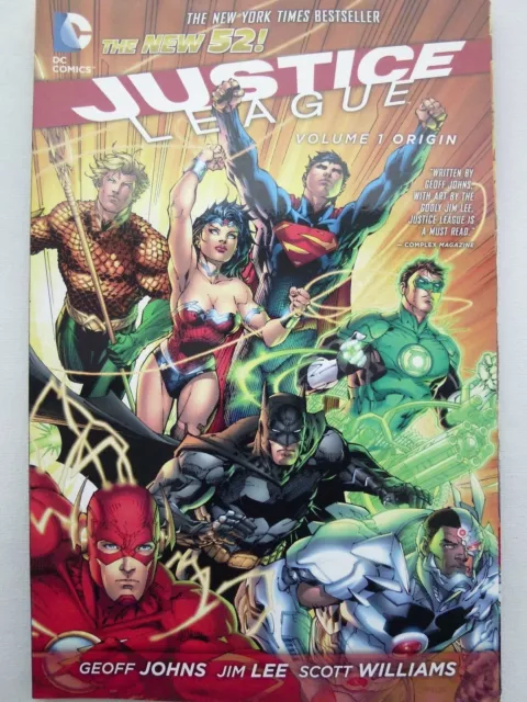 Justice League Volume 1: Origin TP (The New 52) Paperback – 12 Feb 2013 by Geoff