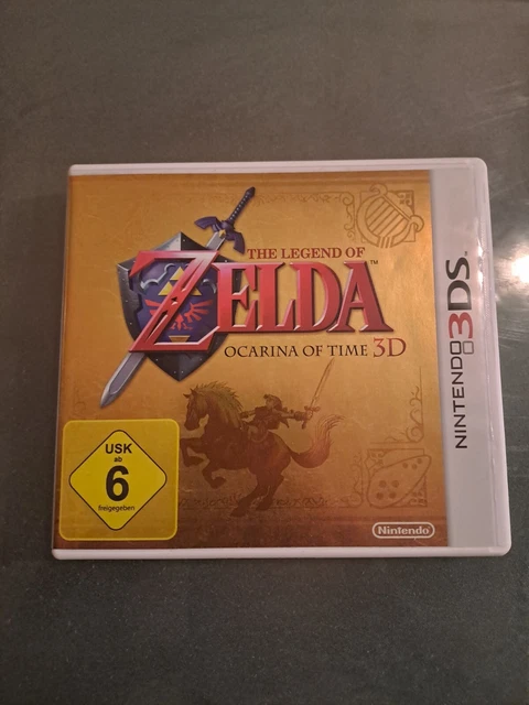 |SELTEN| The Legend of Zelda Ocarina of Time - 3DS Gold Edition mit Anleitung