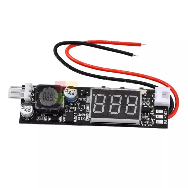 DC12V Fan Temperature Control Speed Controller Temperature Speed Digital Display